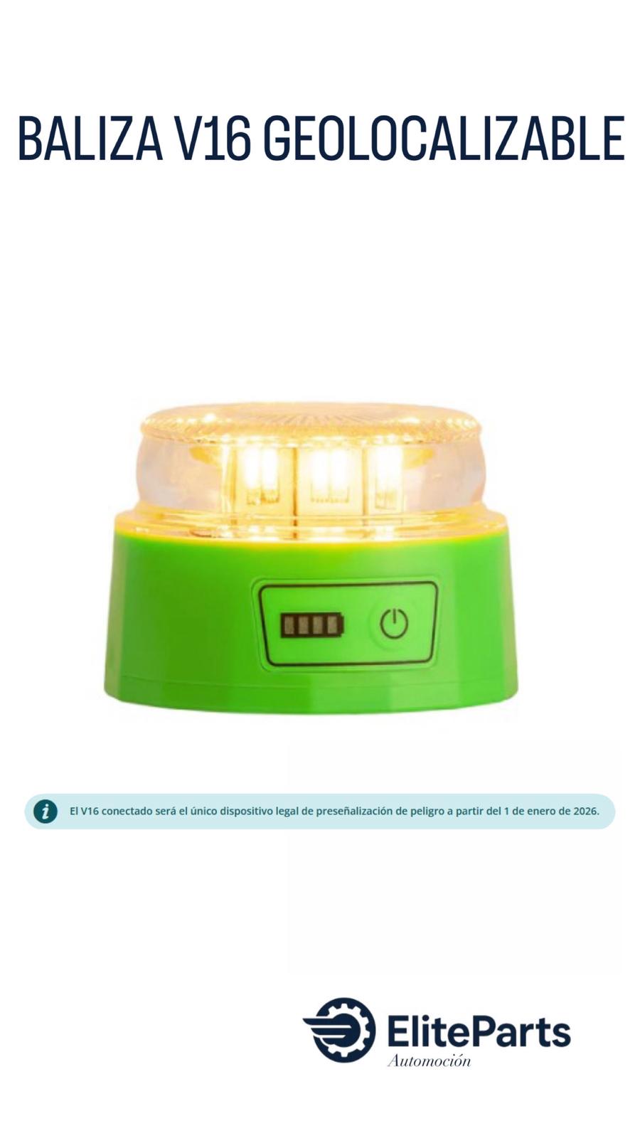 BALIZA V16 GEOLOCALIZABLE